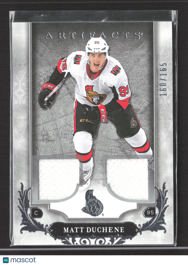 2018 Upper Deck Artifacts Matt Duchenne #28 Game-used Jersey 160/165