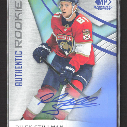 2020 Upper Deck SP Game Used Authentic Rookies Riley Stillman #133 Auto