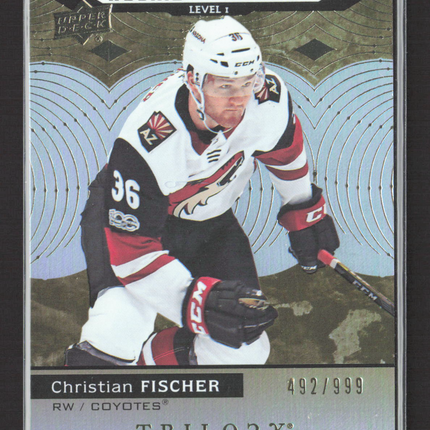 2018 Upper Deck Trilogy Rookie Premieres Christian Fischer #51 492/999