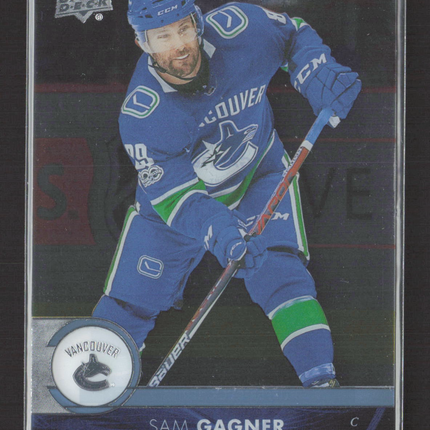 2017 Upper Deck Series 2 Sam Gagner #427 Clear Cut