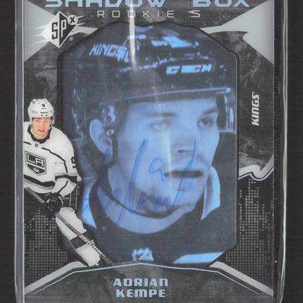 2018 Upper Deck SPx Shadow Box Rookies Adrian Kempe #29 Auto /149