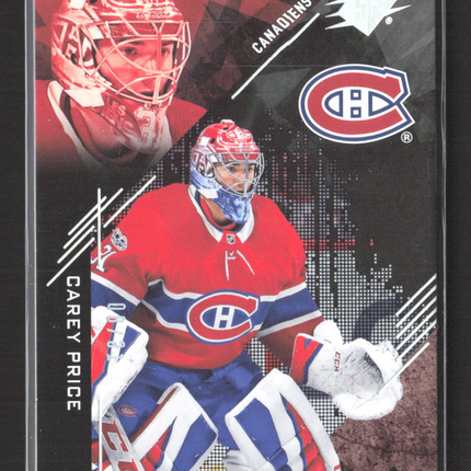 2018 Upper Deck SPx Carey Price #7 /31