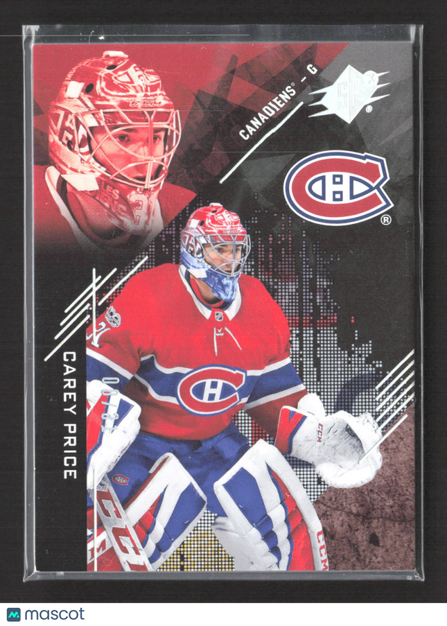 2018 Upper Deck SPx Carey Price #7 /31