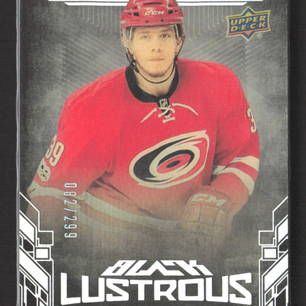2018 Upper Deck Black Lustrous Rookies Valentin Zykov #LR-VZ 082/299