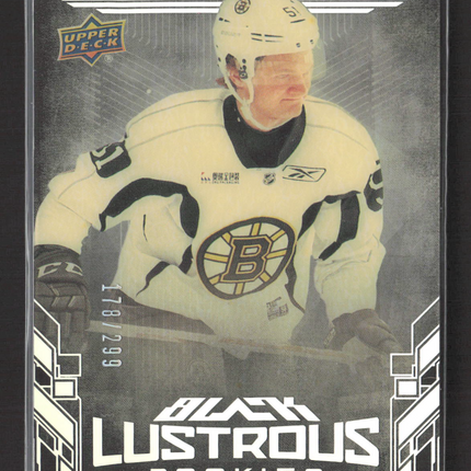 2018 Upper Deck Black Lustrous Rookies Anders Bjork #LR-AB 178/299
