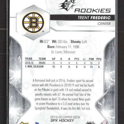 2020 Upper Deck SPx Hockey Trent Frederic #78 096/349