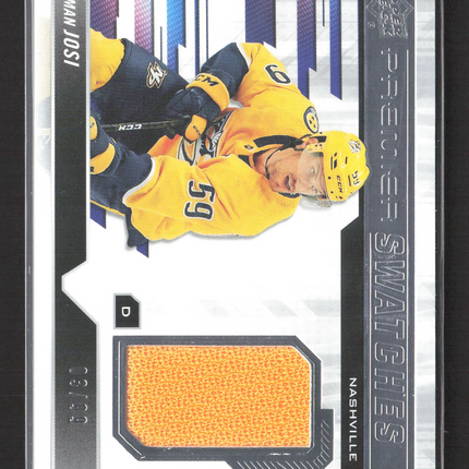 2020 Upper Deck Premier Swatches Roman Josi #PS-RJ Game-used Jersey /99r