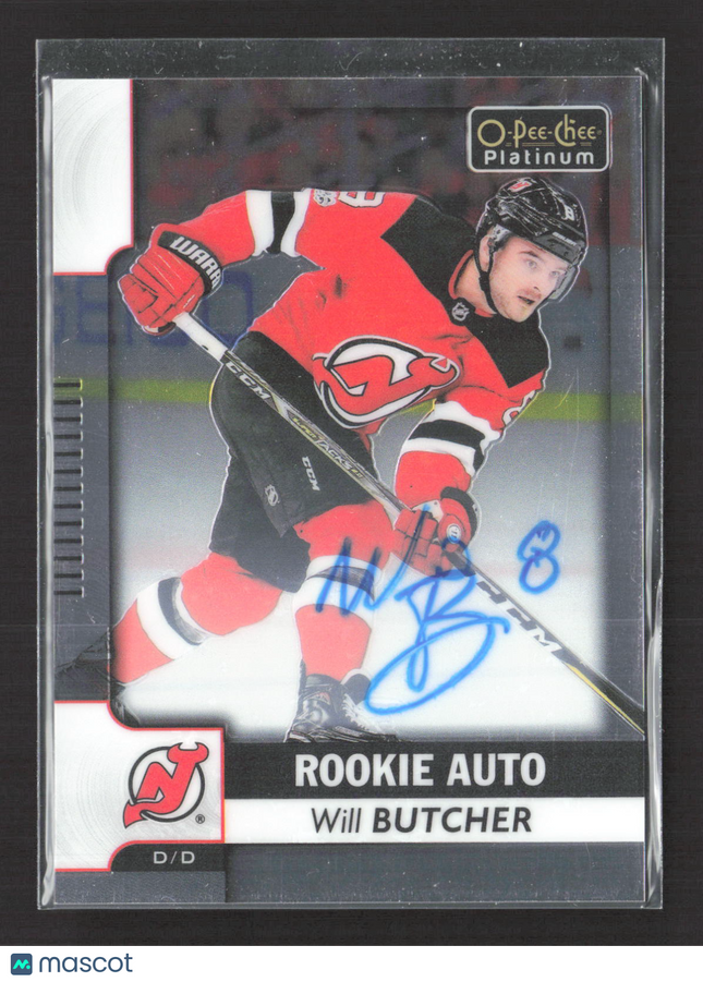 2017 O-Pee-Chee Platinum Will Butcher #R-WB Auto