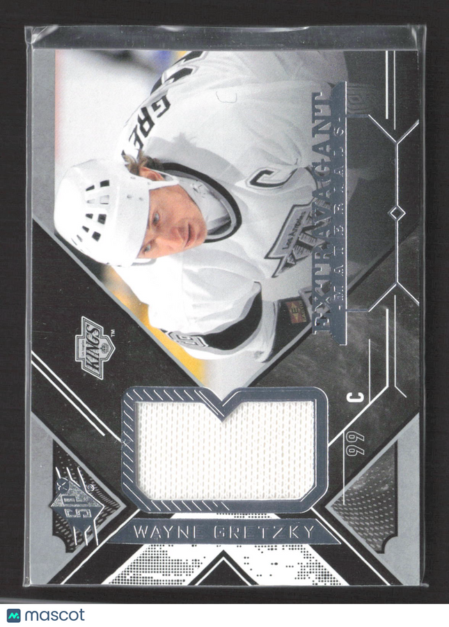 2018 Upper Deck SPx Extravagant Materials Wayne Gretzky #EX-WG Jersey Patch