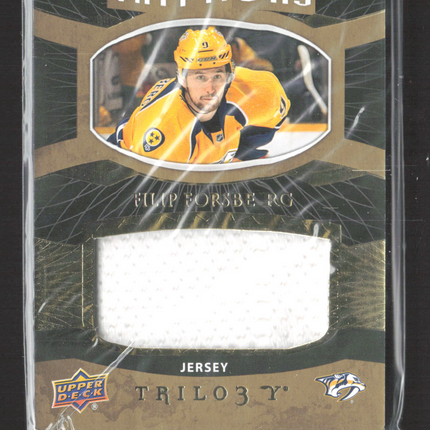 2018 Upper Deck Trilogy Tryptichs Filip Forsberg #T-PRE2 Jersey /149