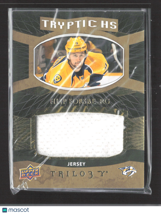2018 Upper Deck Trilogy Tryptichs Filip Forsberg #T-PRE2 Jersey /149