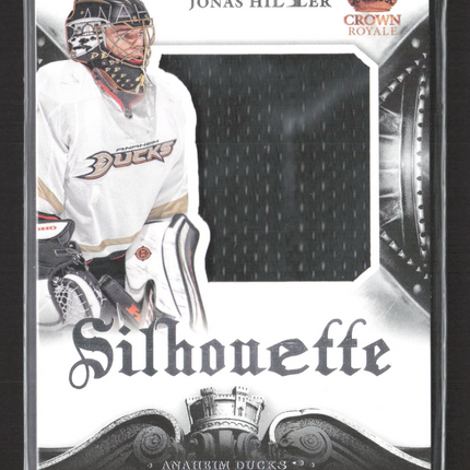 2014 Panini Crown Royale Silhouette Jonas Hiller #S-JHI Jersey