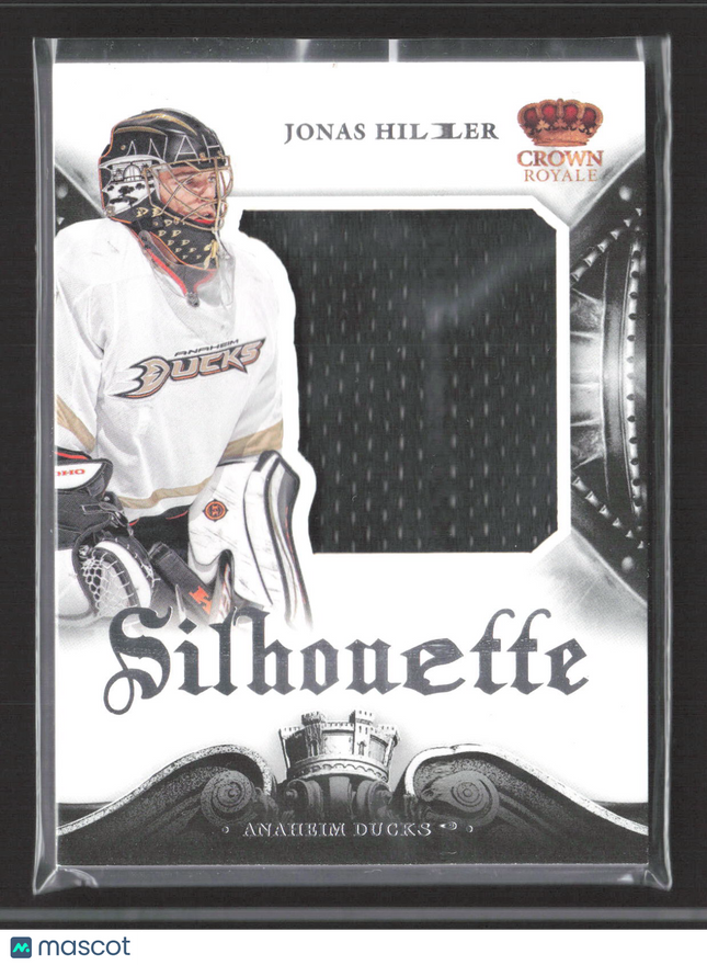 2014 Panini Crown Royale Silhouette Jonas Hiller #S-JHI Jersey