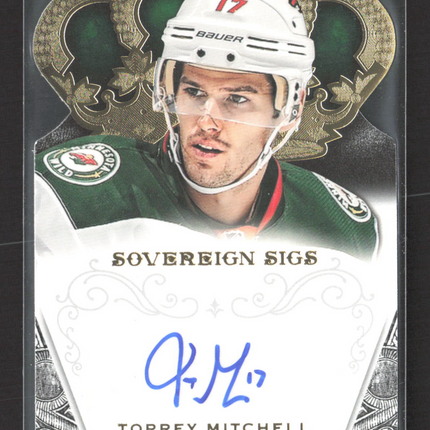2014 Panini Crown Royale Sovereign Sigs Torrey Mitchell #SO-TM Auto