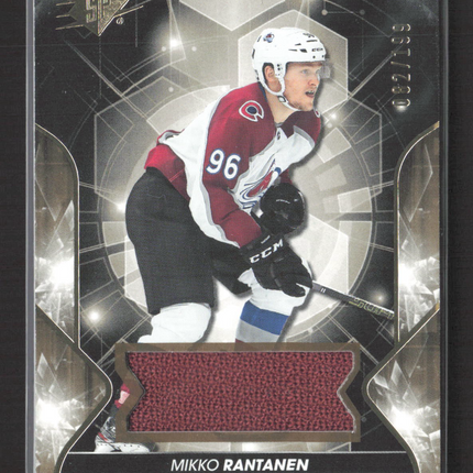 2020 Upper Deck SPx Hockey Mikko Rantanen #43 Jersey 082/199