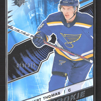 2019 Upper Deck SPx Hockey Robert Thomas #R-RT 299/349