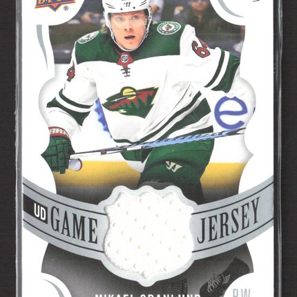 2018 Upper Deck Series 1 UD Game Jersey Mikael Granlund #GJ-MG Jersey