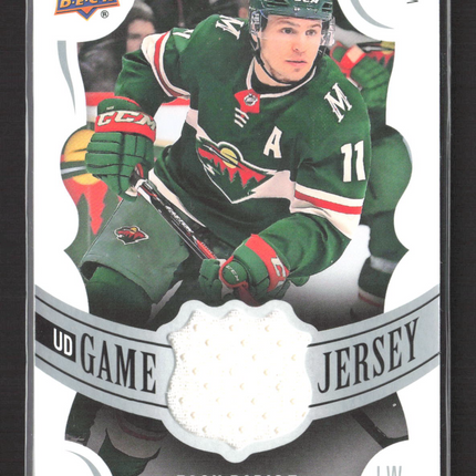 2018 Upper Deck Series 1 UD Game Jersey Zach Parise #GJ-ZP Jersey