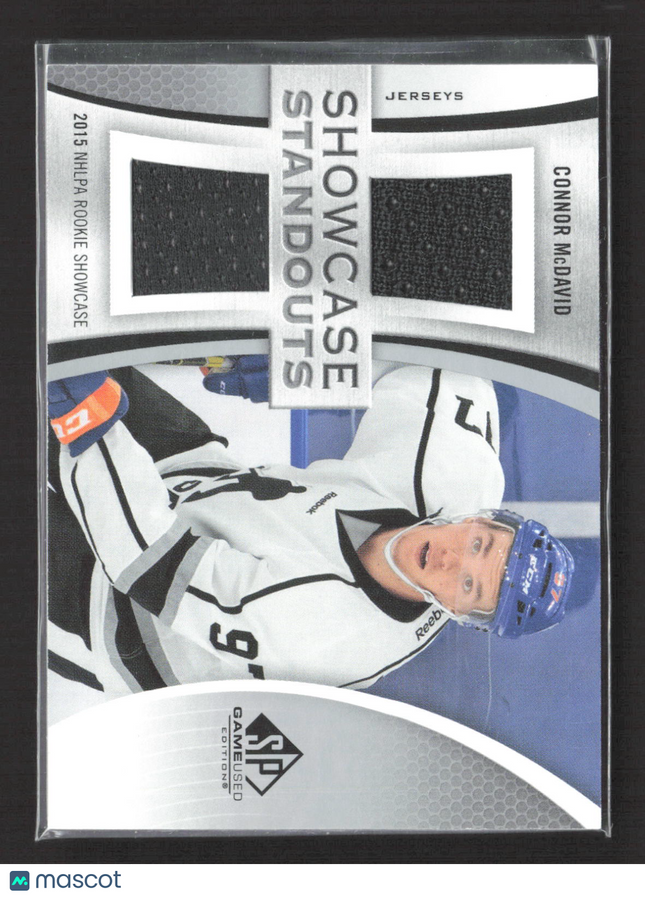 2020 Upper Deck SP Game Used Showcase Standouts Connor McDavid #SS-CM Jersey