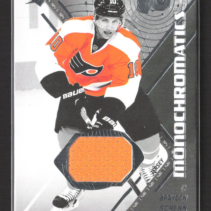 2016 Upper Deck SPx Monochromatics Brayden Schenn #M-BS / Memorabilia Jersey