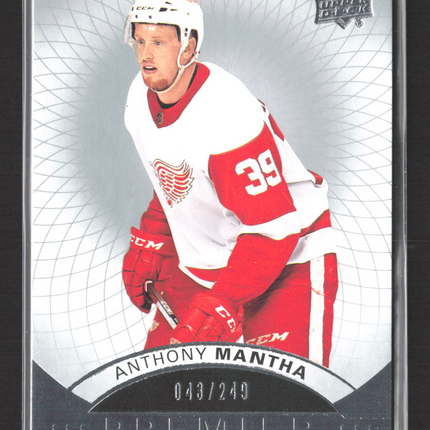 2018 Upper Deck Premier Anthony Mantha #27 043/249