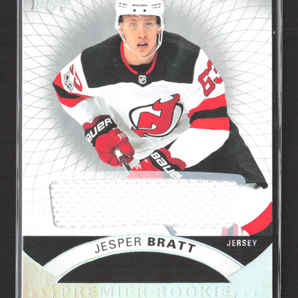 2017 Upper Deck Premier Jesper Bratt #55 Memorabilia Jersey
