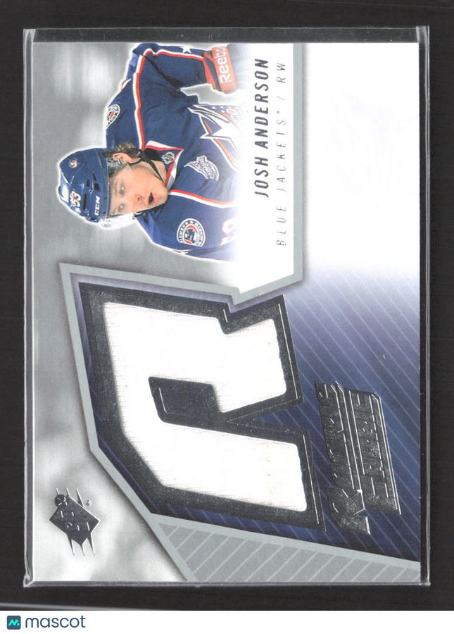 2015 Upper Deck SPx Rookie Fabric Josh Anderson #SPXR-JA Jersey Patch