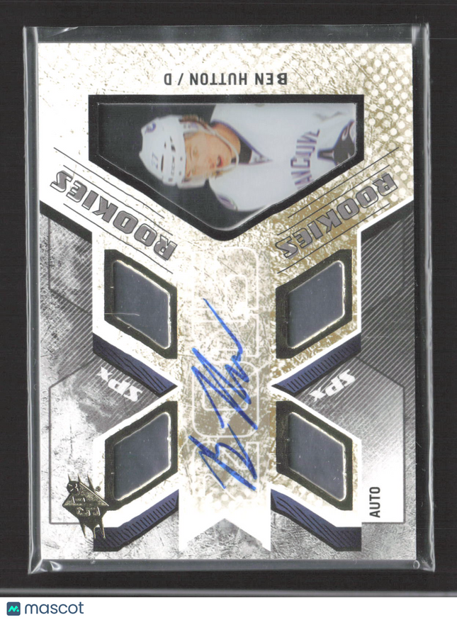2014 Upper Deck SPx Hockey Ben Hutton #134 Jersey Patch 218/299