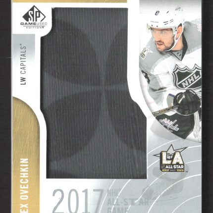 2017 Upper Deck SP Game Used Banner Year Alex Ovechkin #BAS-AO Banner Relic