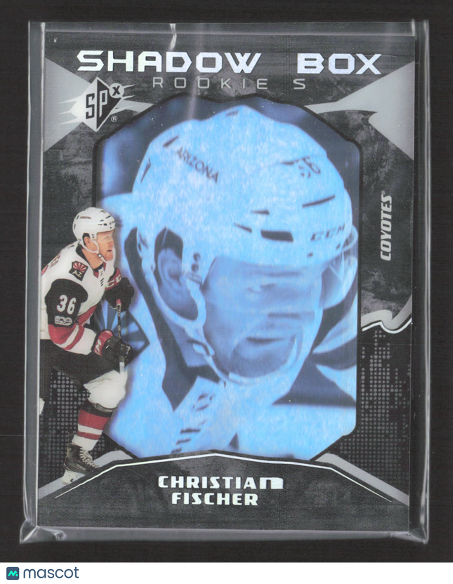 2018 Upper Deck SPx Shadow Box Rookies Christian Fischer #42 /298