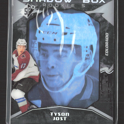 2018 Upper Deck SPx Shadow Box Rookies Tyson Jost #41 /298