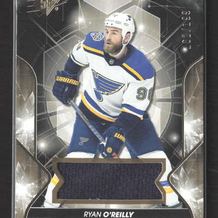 2020 Upper Deck SPx Hockey Ryan O'Reilly #8 Game-used Jersey /199