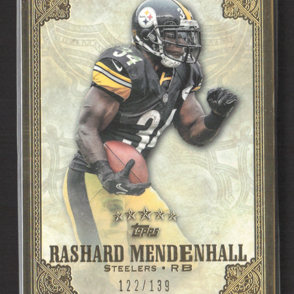 2012 Topps Five Star Rashard Mendenhall #46 122/139