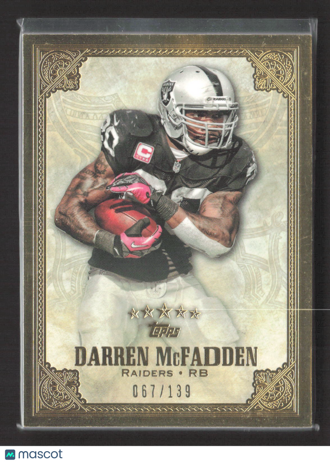2012 Topps Five Star Darren McFadden #71 067/139
