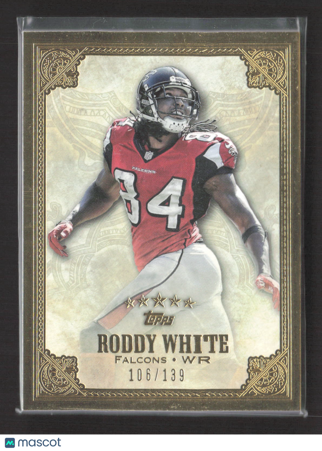 2012 Topps Five Star Roddy White #121 106/139