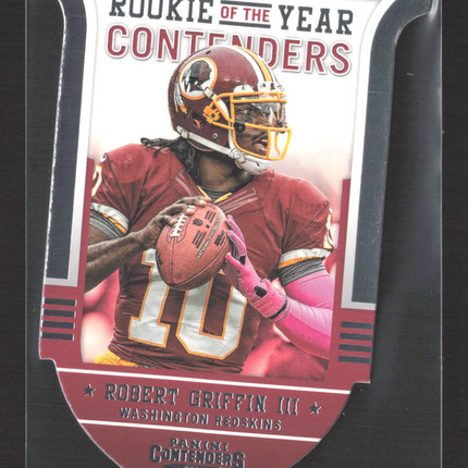 2012 Panini Contenders Rookie of the Year Contenders Robert Griffin III #7