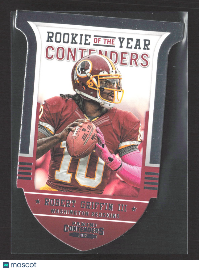 2012 Panini Contenders Rookie of the Year Contenders Robert Griffin III #7