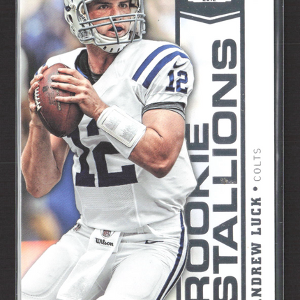 2012 Panini Contenders Rookie Stallions Andrew Luck #1