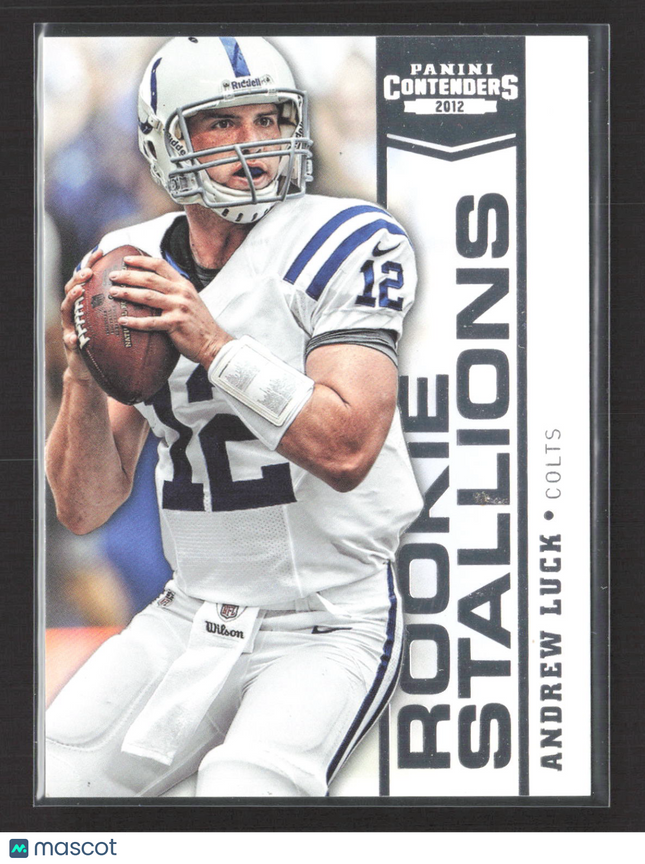 2012 Panini Contenders Rookie Stallions Andrew Luck #1