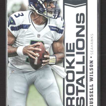 2012 Panini Contenders Rookie Stallions Russell Wilson #9