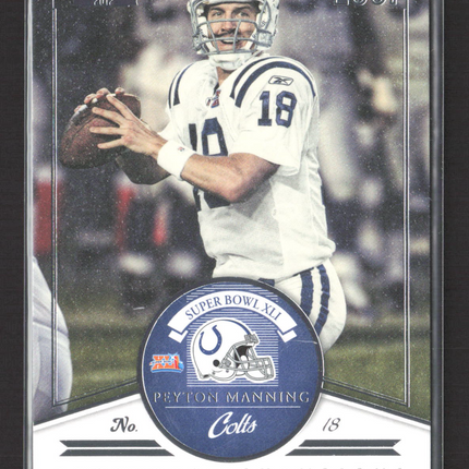 2012 Panini Contenders Legendary Champions Peyton Manning #5