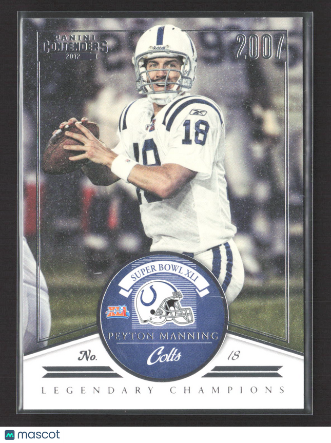 2012 Panini Contenders Legendary Champions Peyton Manning #5