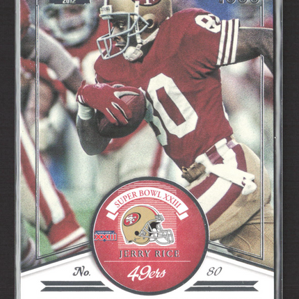 2012 Panini Contenders Legendary Champions Jerry Rice #17