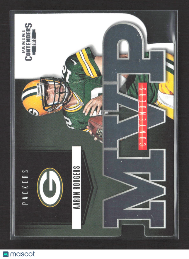 2012 Panini Contenders MVP Contenders Aaron Rodgers #8