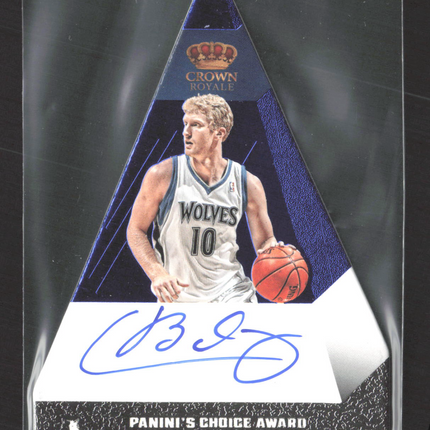 2013 Preferred Crown Royale Panini's Choice Award Chase Budinger #20 Auto /49