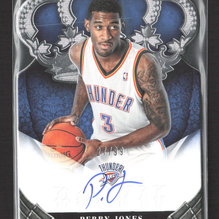 2013 Panini Preferred Crown Royale Perry Jones #396 27/99 Auto