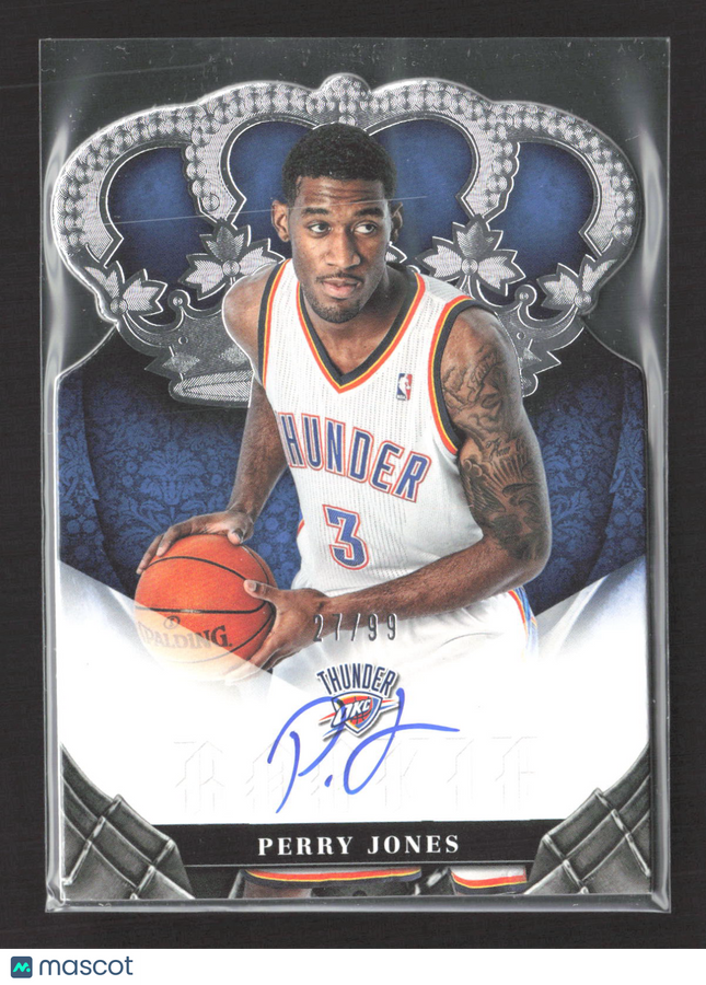 2013 Panini Preferred Crown Royale Perry Jones #396 27/99 Auto