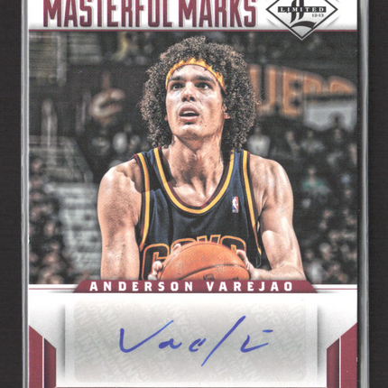 2012 Panini Limited Masterful Marks Anderson Varejao #23 66/96 Auto