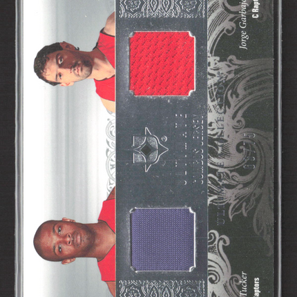 2007 Upper Deck Ultimate Jorge Garbajosa P.J. Tucker #UCD-TG Dual Jersey /75
