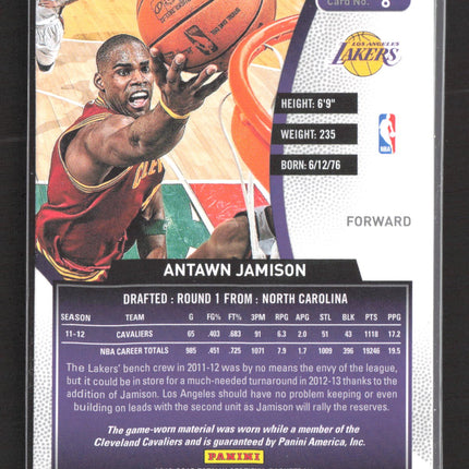2012 Panini Totally Certified Antawn Jamison #8 Jersey
